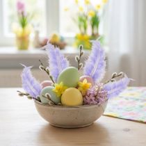 Artículo Plumas moradas Suministros para manualidades esponjosas Primavera 5-10 cm 20 g