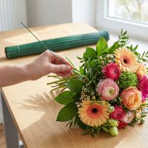 Artículo Alambre Gerbera enchufable floristería verde 0,6/300mm 1kg