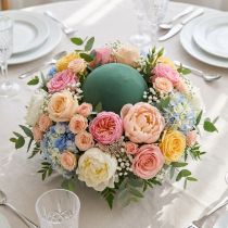 Artículo Pelota de Espuma Floral Pelota de Espuma Floral Verde Ø20cm