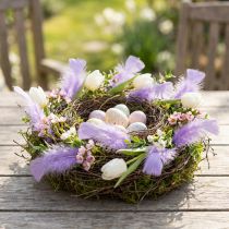 Artículo Plumas cortas 30g violeta claro