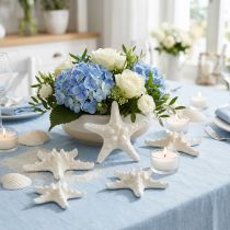 Artículo Perillas estrella de mar blanco 30pcs
