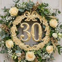 Artículo Aniversario número 30 en oro