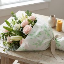 Artículo Papel de seda para flores, 50 cm, hiedra, 5 kg
