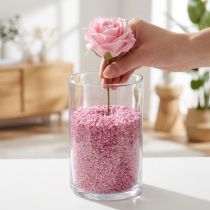 Artículo Gránulos decorativos piedras decorativas rosas 2mm - 3mm 2kg