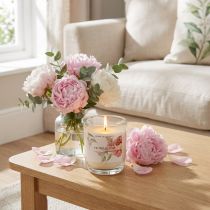 Artículo Vela perfumada en vaso Peony Peony Blush Ø7,5cm H8,5cm