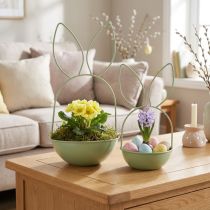 Artículo Maceta de conejo, decoración de Pascua para el salón, 34cm