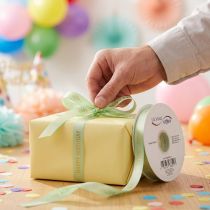 Artículo Cinta de Feliz Cumpleaños para envolver regalos decorativos, 18m