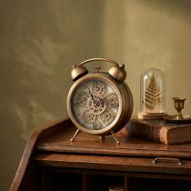 Artículo Reloj steampunk con números romanos despertador 23x8x29,5cm