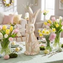 Artículo Conejito de Pascua de Cerámica en Beige Conejito de Cerámica Grande H49.5cm