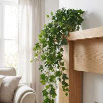Artículo Enredadera de hiedra artificial decorativa para un diseño interior natural 183 cm