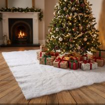 Artículo Alfombra de nieve manta de nieve decoración blanca nieve 1350x90cm