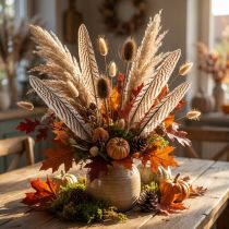 Artículo Plumas de faisán para manualidades marrón beige natural 20cm 20uds
