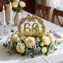Artículo Aniversario número 60 en oro
