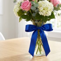 Artículo Cinta de regalo y decoración 15mm x 50m azul oscuro