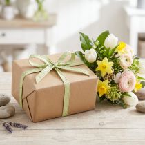 Artículo Cinta Regalo Papel Cinta Trenzada Verde 20mm 10m