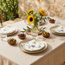 Artículo Servilletas con aceitunas decoración de mesa de verano 33x33cm 20ud
