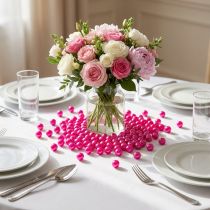 Artículo Cuentas decorativas Ø10mm rosa 115 piezas
