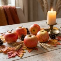Artículo Manzanas decorativas Cox de 6 cm, 6 unidades