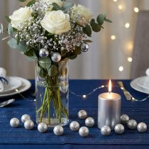 Artículo Cuentas decorativas Ø2cm plata 12 piezas