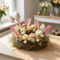 Artículo Plumas decorativas para manualidades plumas de pájaro reales rosa viejo 20g