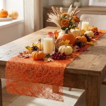 Artículo Camino de mesa Deco polar Sizoweb naranja 30cm 5m