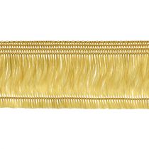Artículo Fleco dorado autoadhesivo 25m
