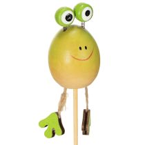 Artículo Estacas decorativas con forma de rana para macetas, ideales para decorar en primavera o verano, 34 cm, 6 unidades.