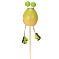 Artículo Estacas decorativas con forma de rana para macetas, ideales para decorar en primavera o verano, 34 cm, 6 unidades.