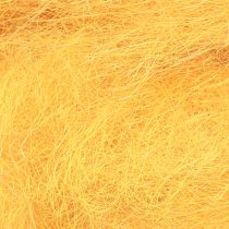 Artículo Decoración primavera, sisal amarillo, lana de sisal 300g
