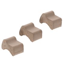 Artículo Soportes para macetas, prácticos elevadores, accesorio para macetas de balcón y terraza, 7 cm, 3 unidades