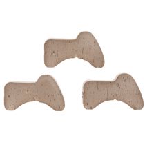 Artículo Soportes para macetas, prácticos elevadores, accesorio para macetas de balcón y terraza, 7 cm, 3 unidades
