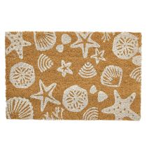Artículo Felpudo conchas estrella de mar felpudo coco 58×38cm