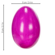 Artículo Huevos de ganso soplados para decoraciones de Pascua: perfectos para una decoración creativa del hogar en primavera.