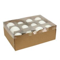 Artículo Huevos de ganso 8cm 10 uds