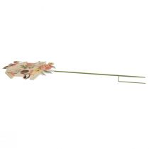 Artículo Estacas de jardín pájaros de metal, estacas de plantas decoración de pajarera 76,5 cm