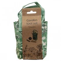 Artículo Juego de utensilios de jardín cordón de yute hilo tijeras estaca para plantas