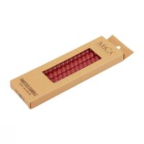 Artículo Velas retorcidas velas en espiral rosa Ø1,4cm H18cm 4ud