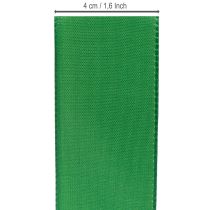 Artículo Cinta de regalo y decoración 40mm x 50m verde oscuro