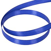 Artículo Cinta de regalo y decorativa, cinta de tafetán, 10 mm x 50 m, azul oscuro