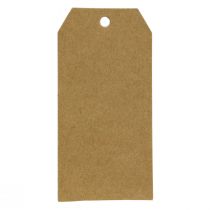 Artículo Etiquetas de regalo etiquetas decorativas papel 3,5×6cm 300uds