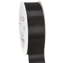 Artículo Cinta de regalo, cinta de luto negra, cinta decorativa, 40 mm, 50 m