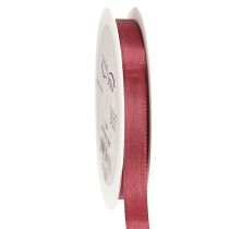 Artículo Cinta de regalo, cinta de tafetán, cinta decorativa, burdeos, 15 mm, 50 m