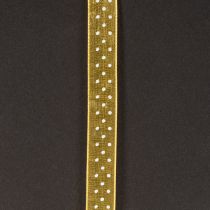 Artículo Cinta de regalo de lunares, el toque final perfecto para paquetes y cajas de regalo, 1,5 cm de ancho, 20 m de largo.