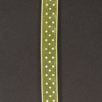Artículo Cinta con estampado de lunares para envolver regalos de forma decorativa, 1,5 cm de ancho, 20 m de largo.