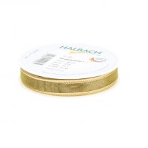 Artículo Cinta de regalo efecto anillo dorado 15mm 25m