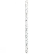 Artículo Papel de regalo animales blanco gris dorado otoño invierno 200cm