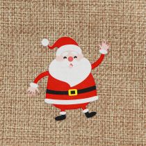 Artículo Bolsa de regalo Navidad bolsa de yute natural 10×13cm 8ud