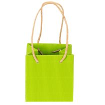 Artículo Bolsa de regalo, bolsa de papel con asas, embalaje colorido, 10,5 cm, 8 piezas