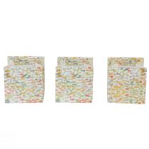 Artículo Bolsa de regalo bolsa de plantas bolsa de regalo estampada 10,5 cm 8 piezas
