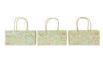 Artículo Bolsa de regalo con asas bolsa de regalo estampada 24×12×12cm 6ud